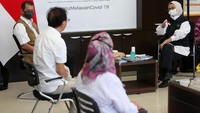 Dalam kesempatan itu, Penny mengungkapkan terus mendukung upaya pemerintah menekan laju penyebaran Corona Virus Disease 2019 (COVID-19) di tengah masyarakat. Foto: dok. BPOM