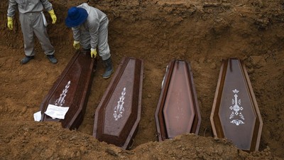 Kini Brasil Urutan Ketiga Kasus Corona Terbanyak di Dunia