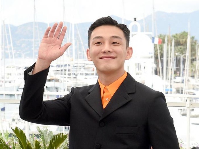 Yoo Ah In di Cannes Film Festival, Palais des Festival, Cannes, Prancis.