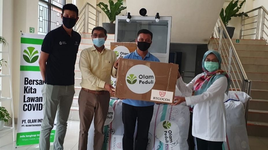 Bantuan sosial Olam Indonesia