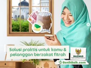 Cara Mudah Zakat Fitrah Lewat Warung Aplikasi GrabKios