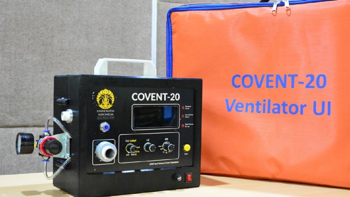 Ventilator COVENT-20 bikinan UI. (Foto: dok. UI)
