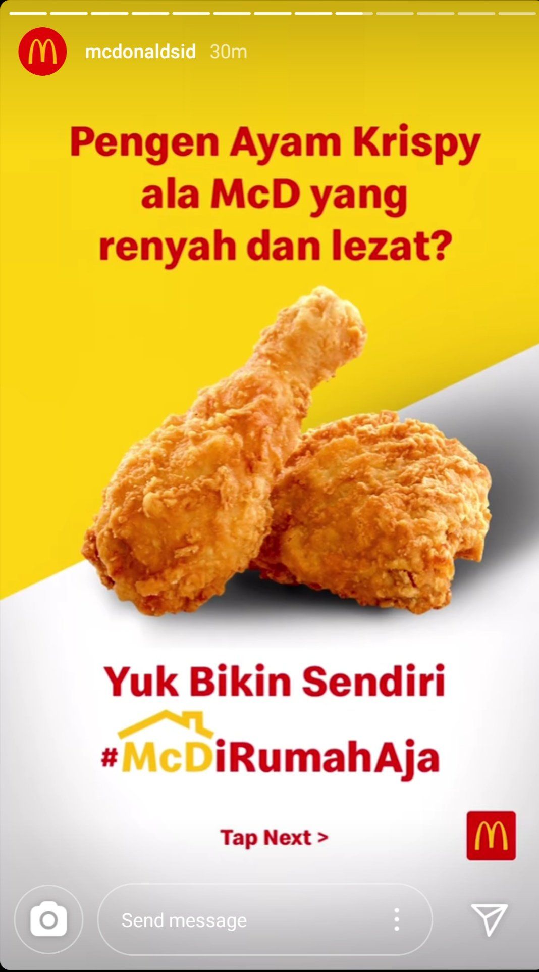 Cara Buat Ayam Mcd