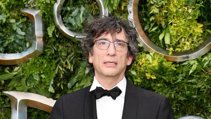 LONDON, ENGLAND - MAY 28:  Neil Gaiman attends the Global premiere of Amazon Original Good Omens at Odeon Luxe Leicester Square on May 28, 2019 in London, England. (Photo by Jeff Spicer/Getty Images)