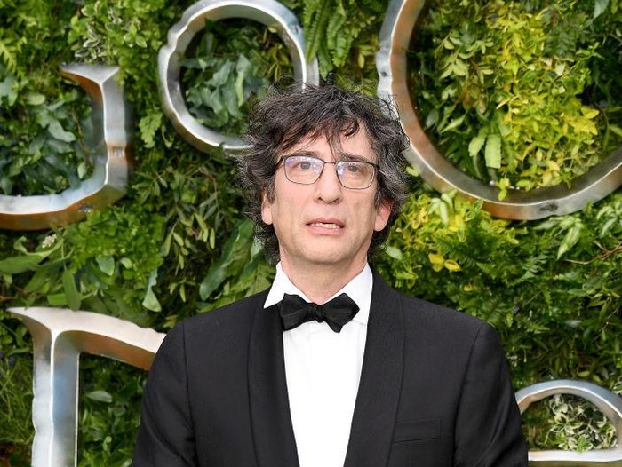 LONDON, ENGLAND - MAY 28:  Neil Gaiman attends the Global premiere of Amazon Original Good Omens at Odeon Luxe Leicester Square on May 28, 2019 in London, England. (Photo by Jeff Spicer/Getty Images)
