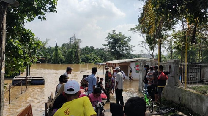 Banjir di Kabupaten Tangerang.