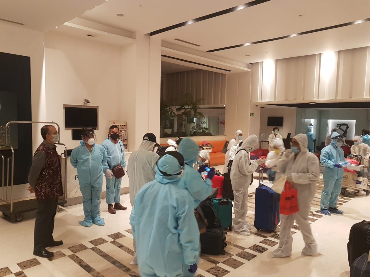 Repatriasi para WNI dari India. (Dok KBRI New Delhi)