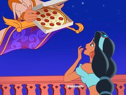 Ilustrasi Karakter Disney Saat Pandemi Corona