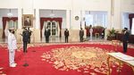 Jokowi Lantik KSAL dan KSAU di Istana Negara
