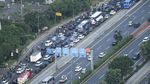 Melihat Lagi Kepadatan Kendaraan di Semanggi Kemarin Sore