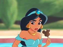 Ilustrasi Karakter Disney Saat Pandemi Corona