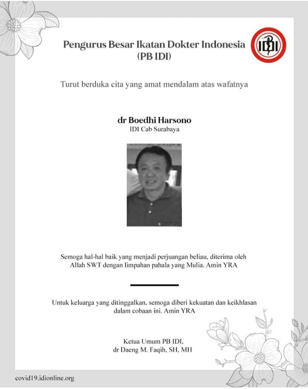 Dokter Meninggal di Surabaya/