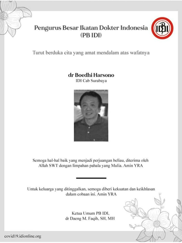 Dokter Meninggal di Surabaya