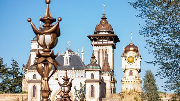 Kaatsheuvel, Netherlands, August 19 , 2017: Symbolica attraction in the amusement park Efteling