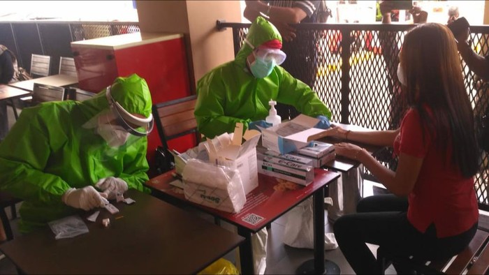 Rapid Test Massal di Swalayan dan Pasar Tulungagung