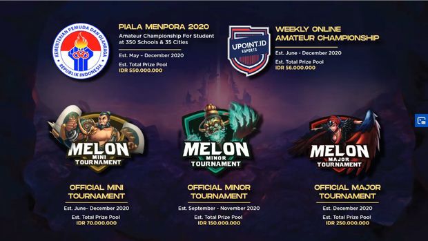 Rangkaian turnamen yang akan dilaksanakan Lokapala saat pandemi COVID-19.