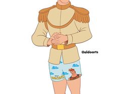 Ilustrasi Karakter Disney Saat Pandemi Corona