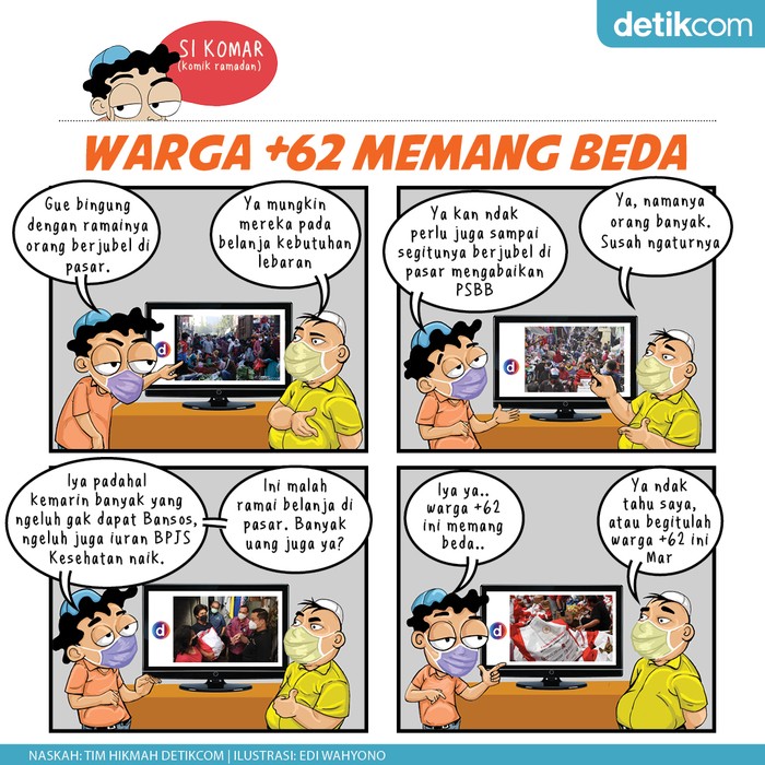 Komik Ramadhan,  Warga +62