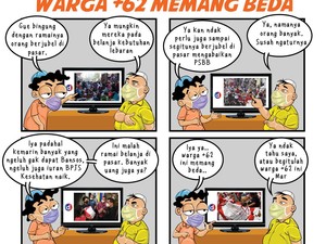 Heran Komar dan Udin Karena  Warga (Plus) +62