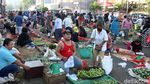 Begini Ramainya Pasar Tradisional Bekasi di Saat PSBB