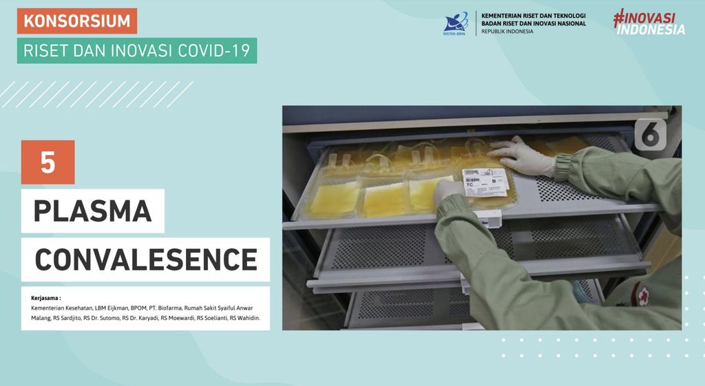 Konsorsium Riset dan Inovasi Covid-19. Dok: Kemenkes