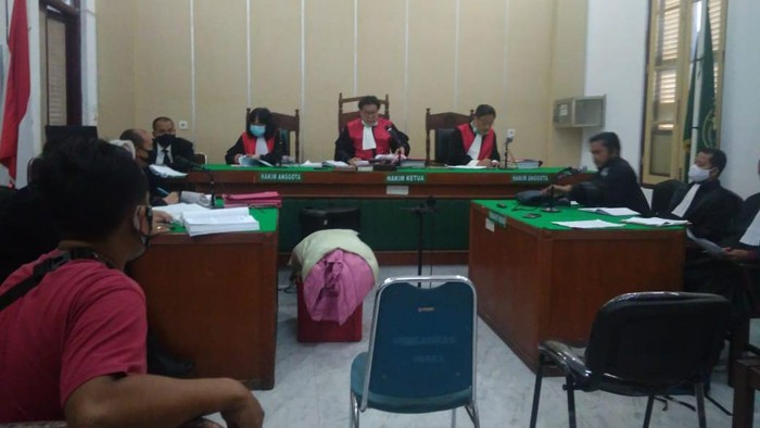 Sidang kasus hakim Jamaluddin (Datuk Haris Molana-detikcom)