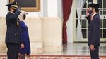 Jokowi Lantik KSAL dan KSAU di Istana Negara