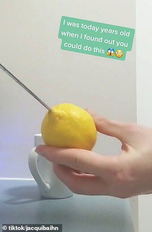 Cara peras lemon