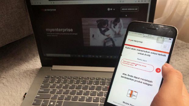Telkomsel meluncurkan platform myenterprise, solusi terbaru bagi pelanggan segmen korporasi (enterprise).