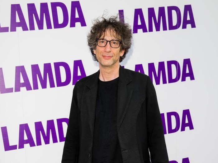 LONDON, ENGLAND - MAY 28:  Neil Gaiman attends the Global premiere of Amazon Original Good Omens at Odeon Luxe Leicester Square on May 28, 2019 in London, England. (Photo by Jeff Spicer/Getty Images)