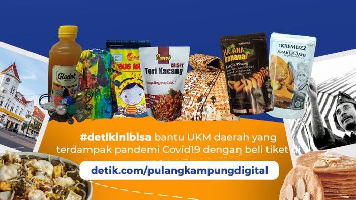 Oleh-oleh yang bisa didapatkan di pulang kampung digital