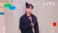 Bersama Secret Number, ia berperan sebagai main dancer di grup di bawah naungan Vine Entertainment tersebut. Foto: Instagram @secretnumber.official