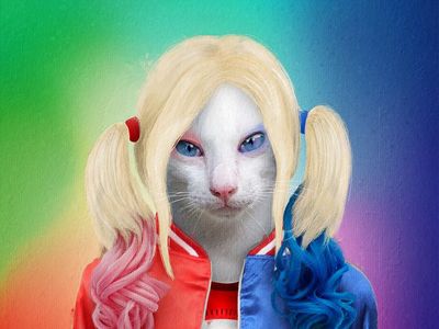 Emesh! Anjing-Kucing Disulap Jadi Bob Marley Sampai Michael Jackson