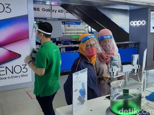 Ini Alasan Plaza Marina Surabaya Wajibkan Pengunjung Pakai Face Shield