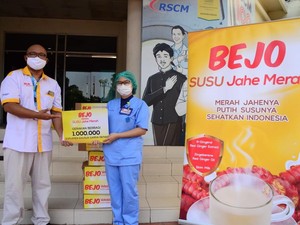 Gerakan Sejuta Susu Jahe Merah untuk 200 Rumah Sakit se-Indonesia