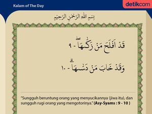 Surat Asy-Syams ayat 9-10: Beruntungnya Orang yang Menyucikan Jiwa