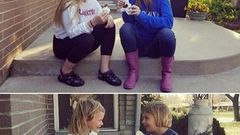 Foto tahun 2019 dan 1999 (Foto: Brightside)