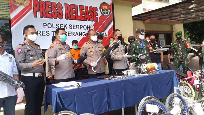 Balap Liar Tutup Jalan Serpong Ternyata Jadi Ajang Taruhan 2 Klub