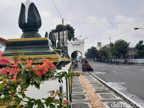 Jembatan Sayidan, Yogyakarta, Kamis (21/5/2020).