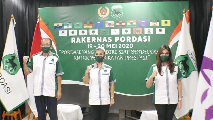 Rakernas 2020 PP Pordasi digelar secara virtual