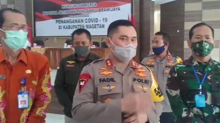 Kapolda Datangi Ponpes Temboro Yang disebut Klaster Penyebaran Corona