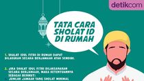 Tata Cara Sholat Idul Fitri di Rumah Sendiri