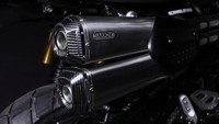 Kali ini produsen motor asal Inggris Triumph akan coba menawarkan edisi terbatas ini untuk bisa dimiliki oleh pencinta roda dua di dunia. Dikatakan motor ini hanya akan di produksi sebanyak 250 unit saja dengan desain unik 007 plus spek motor Scrambler XE. Foto: Pool (visordown)