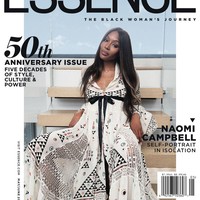 Inilah penampilan Naomi Campbell di sampul majalah Essence. Cover ini terbilang spesial karena diluncurkan untuk merayakan ulang tahun ke-50 Naomi dan majalah tersebut. Pemotretannya pun tak biasa karena Naomi difoto menggunakan kamera ponselnya sendiri di apartemennya di New York City semasa lockdown. (Foto: Instagram/@naomi)