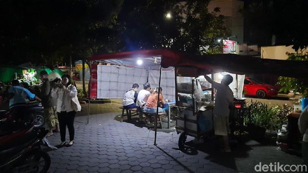 Suasana malam Kota Solo, Kamis (22/5/2020).