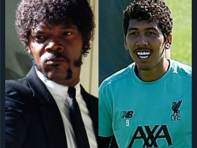Foto: Wow! Firmino Mirip Samuel L. Jackson dan Lionel Richie