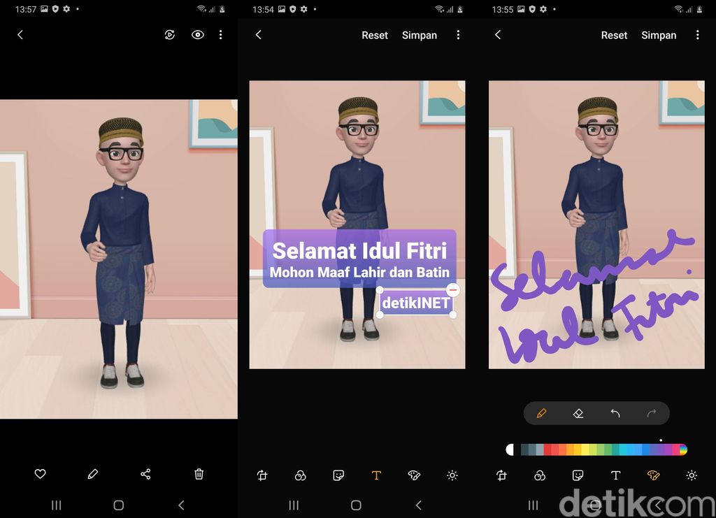 Kartu Ucapan Lebaran