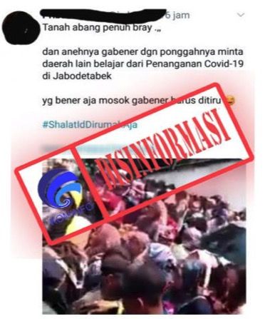 Video hoax Pasar Tanah Abang.