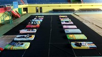Sebanyak 73 pemudik asal Banyuwangi, diarahkan ketempat screening untuk menjalani pemeriksaan dan pendataan sebagai upaya mencegah penyebaran COVID-19 sebelum dijemput pulang oleh perangkat desa asalnya.