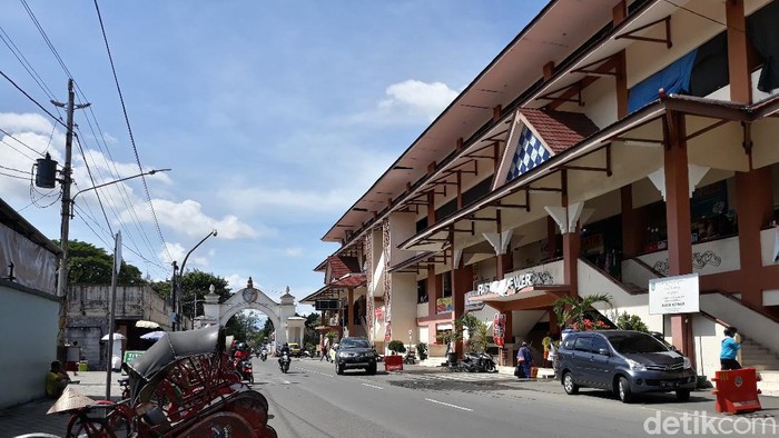Salah satu sudut Pasar Klewer Solo